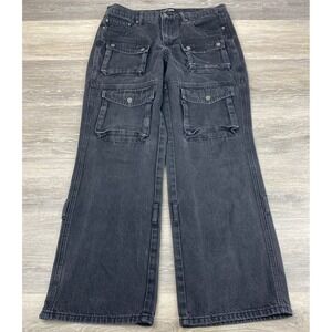 Hot topic mens jeans 32 X 32cargo Pant front pockets goth - Punk - Skater